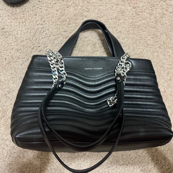 Rebecca Minkoff Handbags - Rebecca Minkoff MAB Quilted Satchel with chain straps
